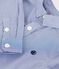 Boys' Poplin Shirt BLEU blue/BLANC white
