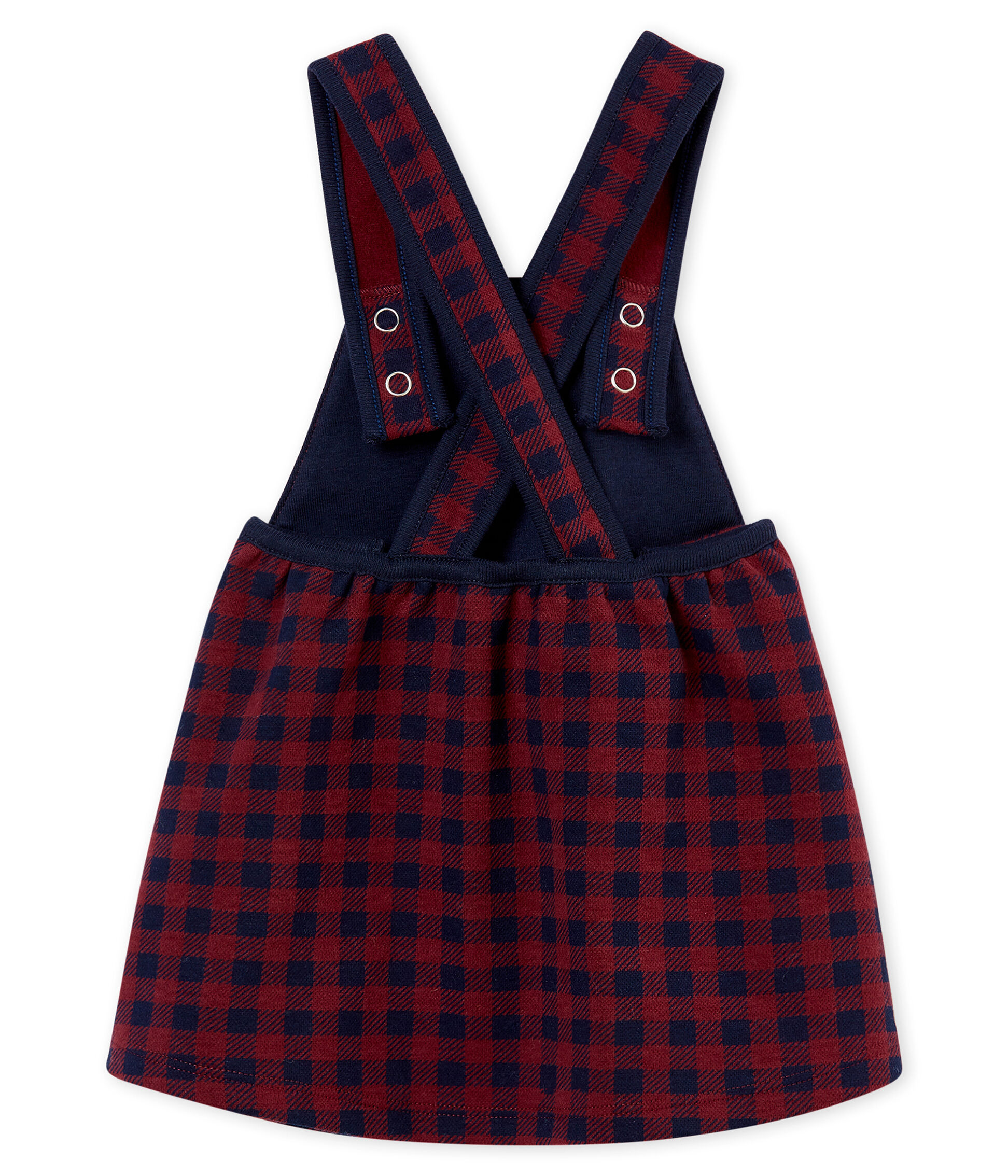 baby girl blue gingham dress