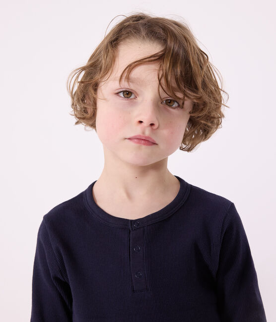 Children's cotton pyjamas SMOKING blue