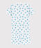 Unisex Tortoise Pattern Super Light Cotton Short Pyjamas MARSHMALLOW white/MULTICO white