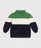 Boys' puffer jacket SMOKING blue/MULTICO white