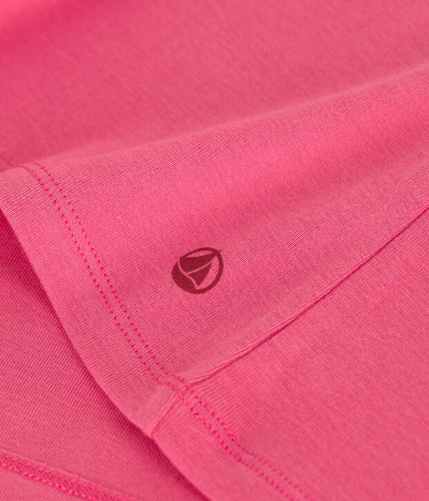 Women's Iconic plain cotton T-shirt pink