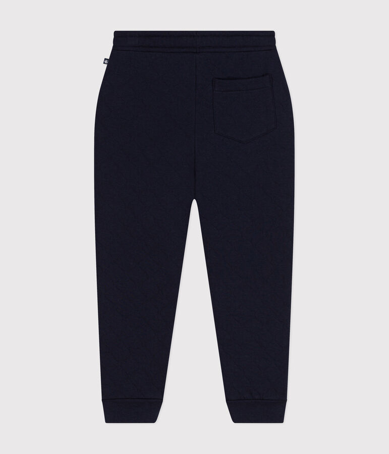 Boys' tube knit trousers blue