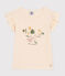Girls' Slub Jersey T-shirt AVALANCHE Ecru