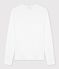 Women's Iconic Cocotte Stitch Cotton T-Shirt ECUME white
