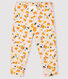 Baby girl's tubular knit trousers