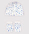 Newborn Babies' Organic Cotton Boat Bonnet and Mittens Set variante 1