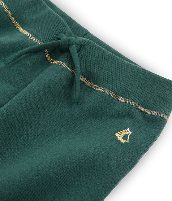 Girls' Soft Trousers SOUSBOIS green