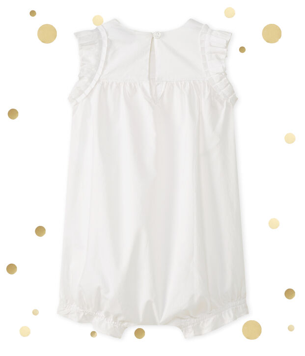 Baby Girls' Playsuit white