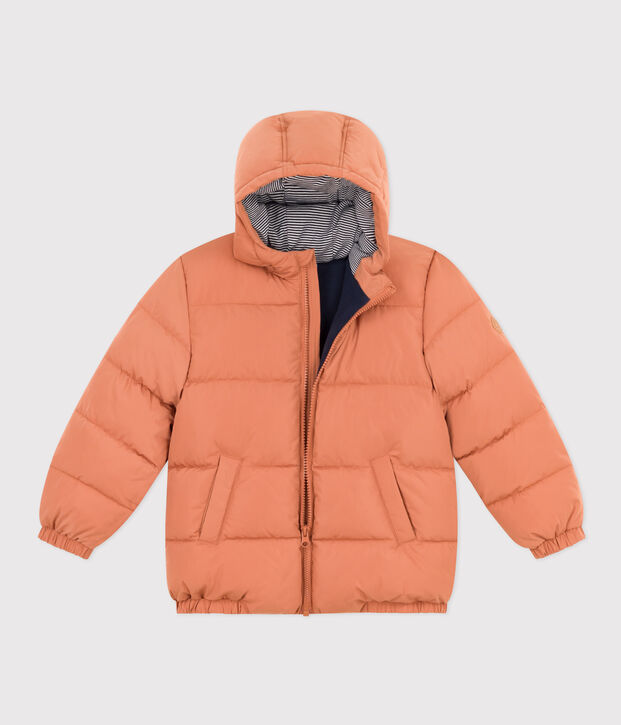 Children's unisex puffer jacket pink