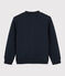 Boys' Quilted Tube Knit Cardigan SMOKING blue