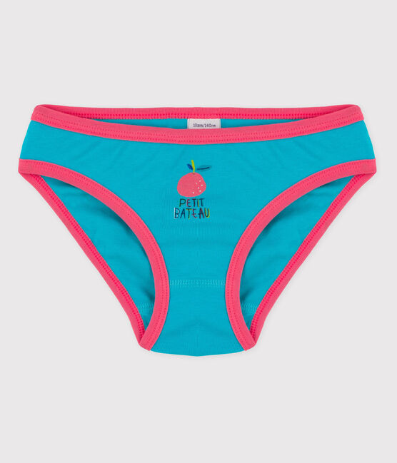 Girls' Cotton Briefs RAINBOW