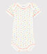 Baby Girls' Short-Sleeved Bodysuit