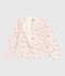 Children's printed cotton cardigan MILK /MULTICO