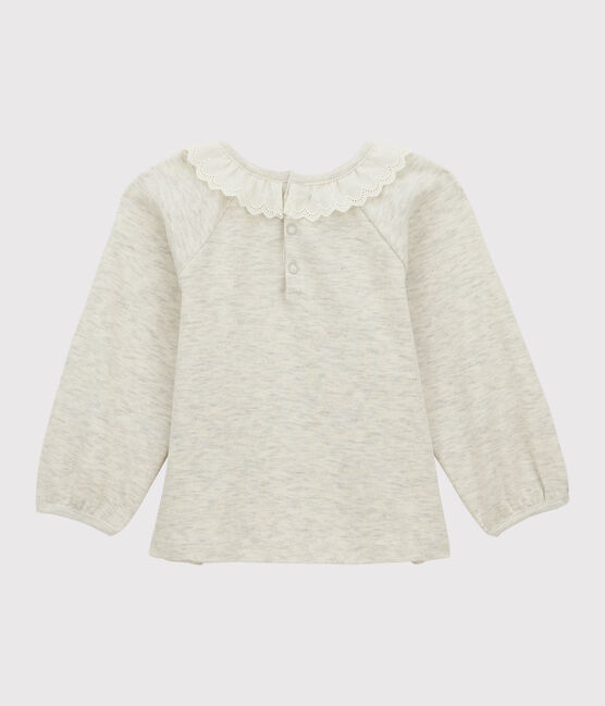 Babies' Cotton Blouse MONTELIMAR CHINE beige