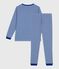 Children's stripy cotton pyjamas OLYMPIC /MARSHMALLOW
