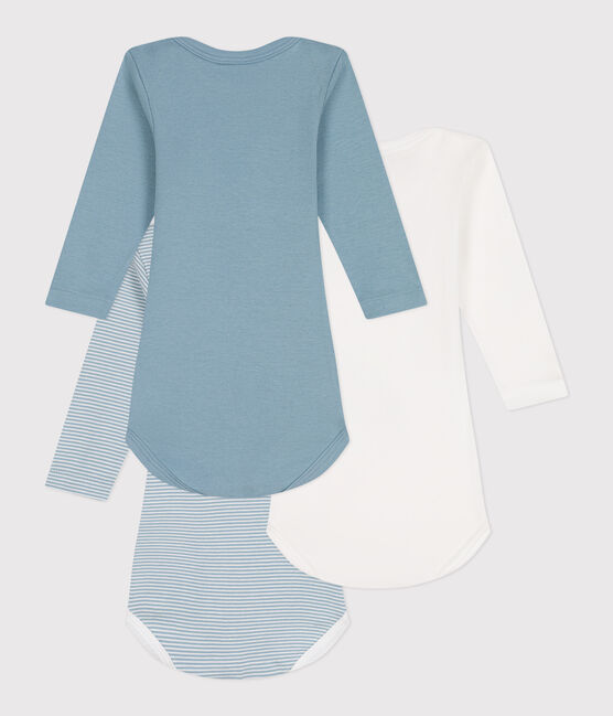 Babies' long-sleeved cotton bodysuits - 3-pack variante 2