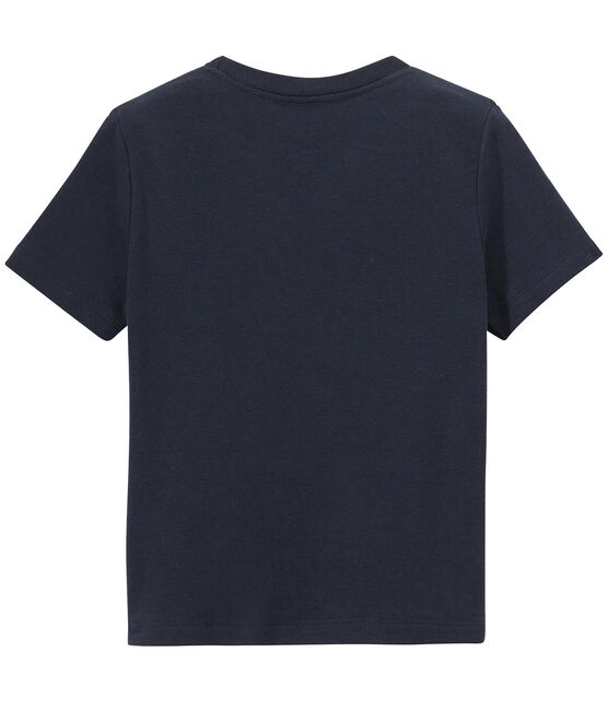 Boys' T-shirt with motif SMOKING blue