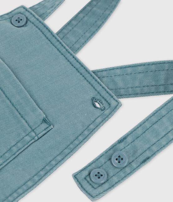 Babies' Coloured Denim Dungaree Shorts BRUT green