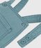 Babies' Coloured Denim Dungaree Shorts BRUT green