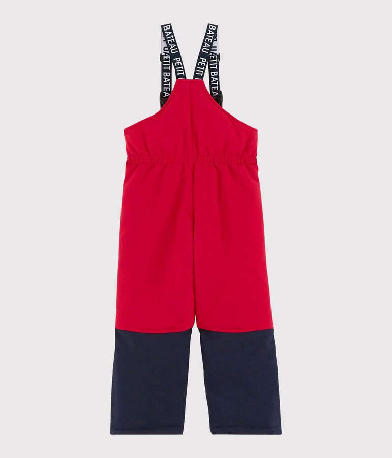 Boys'/Girls' Ski Trousers TERKUIT red/SMOKING