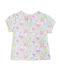 T-shirt bébé fille imprimé ECUME white/MULTICO white