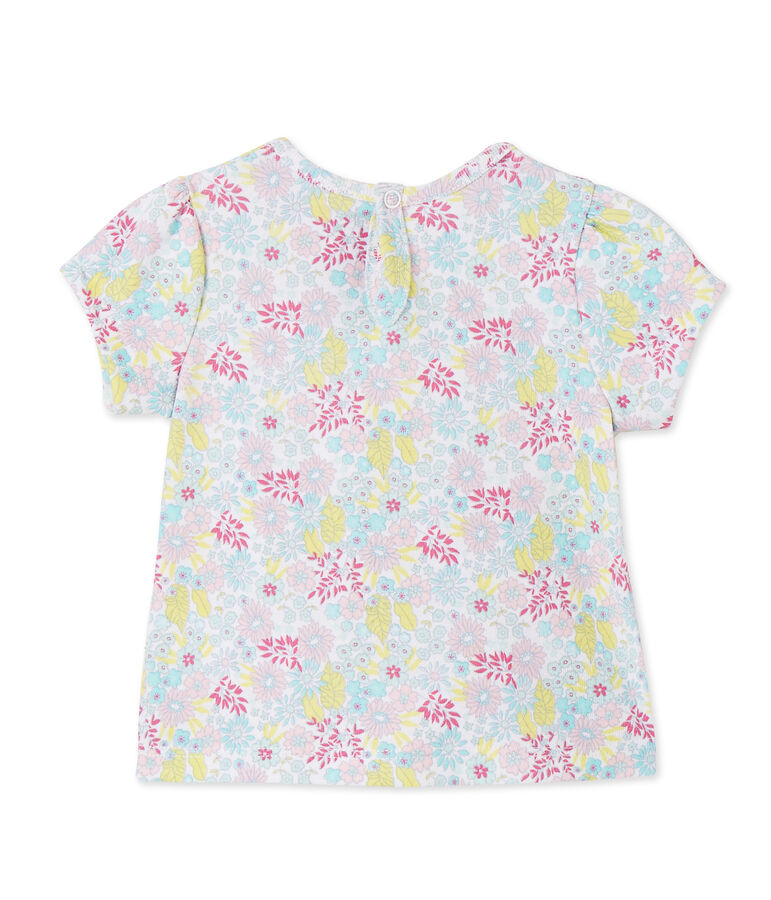 T-shirt b&eacute;b&eacute; fille imprim&eacute; white/multicolor