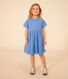 Girls' Short-sleeved English embroidery Dress