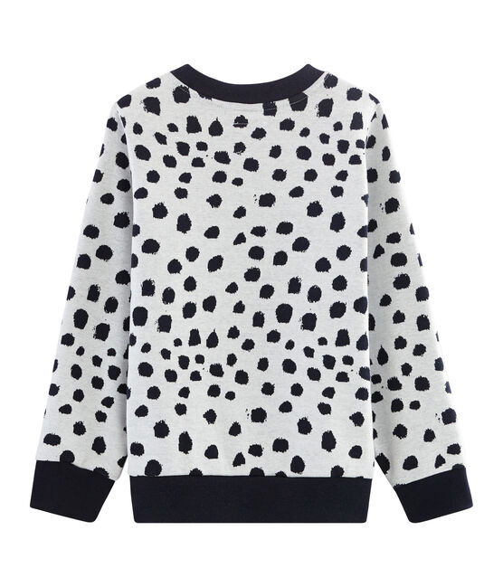 Sweatshirt Jean Jullien MARSHMALLOW white/DOTTIES