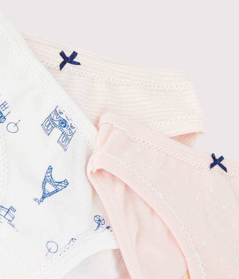 Girls' Paris Print Knickers - 3-Piece Set variante 1