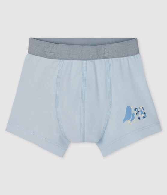 Boys' boxer shorts FRAICHEUR blue