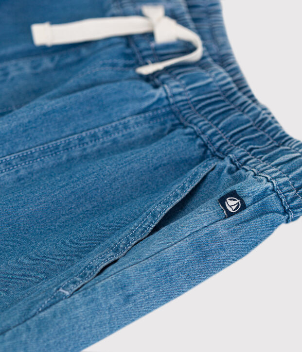 Boys' Light Denim Shorts blue