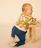 Babies' Fleece Sweatshirt AVALANCHE white/MULTICO