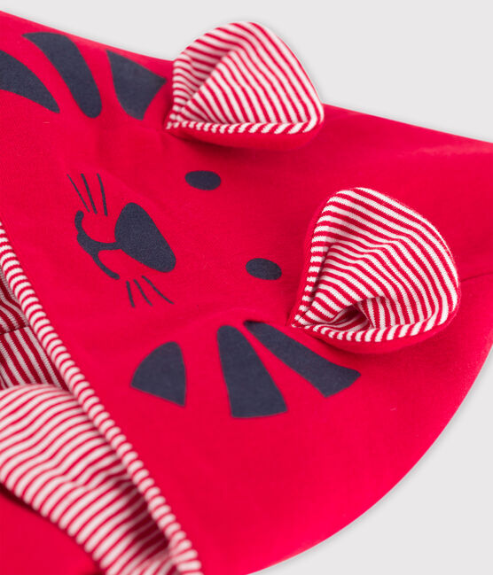 Babies' Organic Cotton Cape TERKUIT red