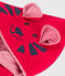 Babies' Organic Cotton Cape TERKUIT red