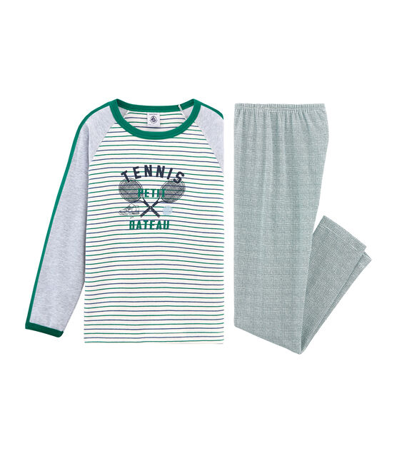 Boys' Pyjamas MARSHMALLOW white/MULTICO white