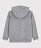 Boys' Hooded Sweatshirt SUBWAY CHINE grey