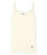Girls' Strappy Top in Cotton/Wool/Silk