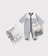 Babies' Pyjamas and 3-Pack of Stripy Bodysuits