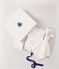 Newborn babies' embroidered cotton gift set multicolor