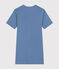 Women's openwork cotton nightdress BEACH blue