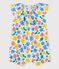 Babies' Poplin Floral Print Short Playsuit MARSHMALLOW white/MULTICO white