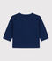 Babies' Long-Sleeved Cotton T-shirt MEDIEVAL blue