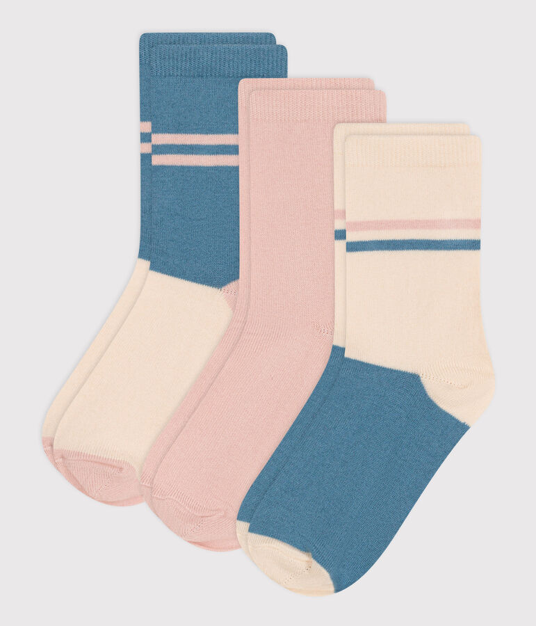 Children's Unisex Sports Socks - 3-Pack multicolor