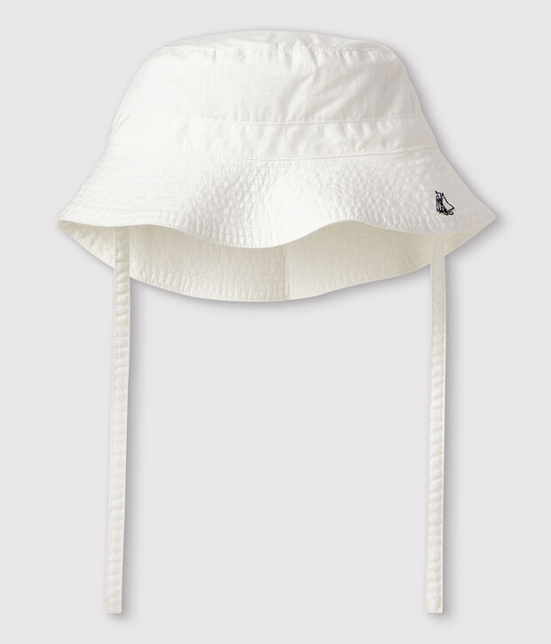 Babies' Twill Sun Hat white