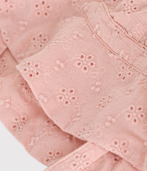 Babies' Pink English embroidery Bucket Hat SALINE pink