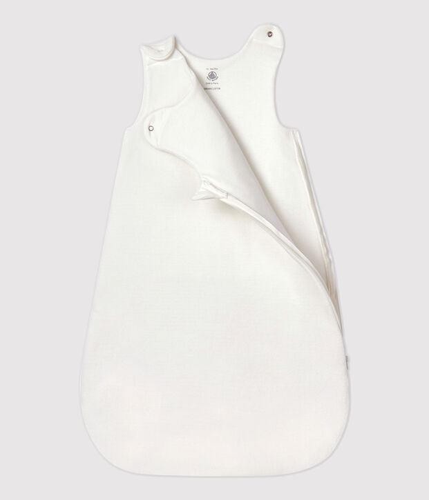 Babies' Velour Sleeping Bag white