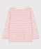 Women's Breton Cotton Top MARSHMALLOW white/PAPAYE