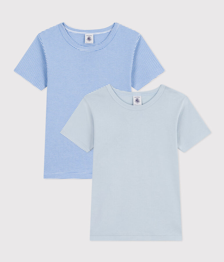 Children's Essential Short-Sleeved Cotton T-shirts - 2-Pack variante 1