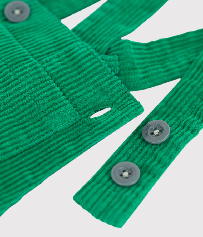 Babies' Large Corduroy Dungarees MATCHA